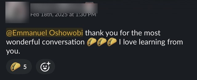 Tamara Biljman: thank you for the most wonderful conversation — I love learning from you.