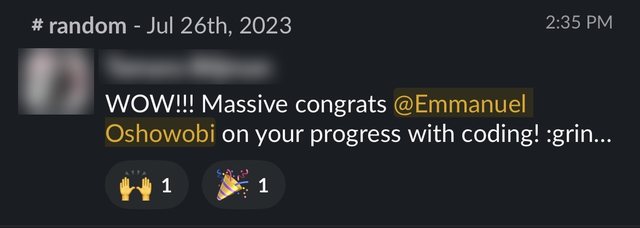 Tamara Biljman: WOW — massive congrats on your progress with coding.