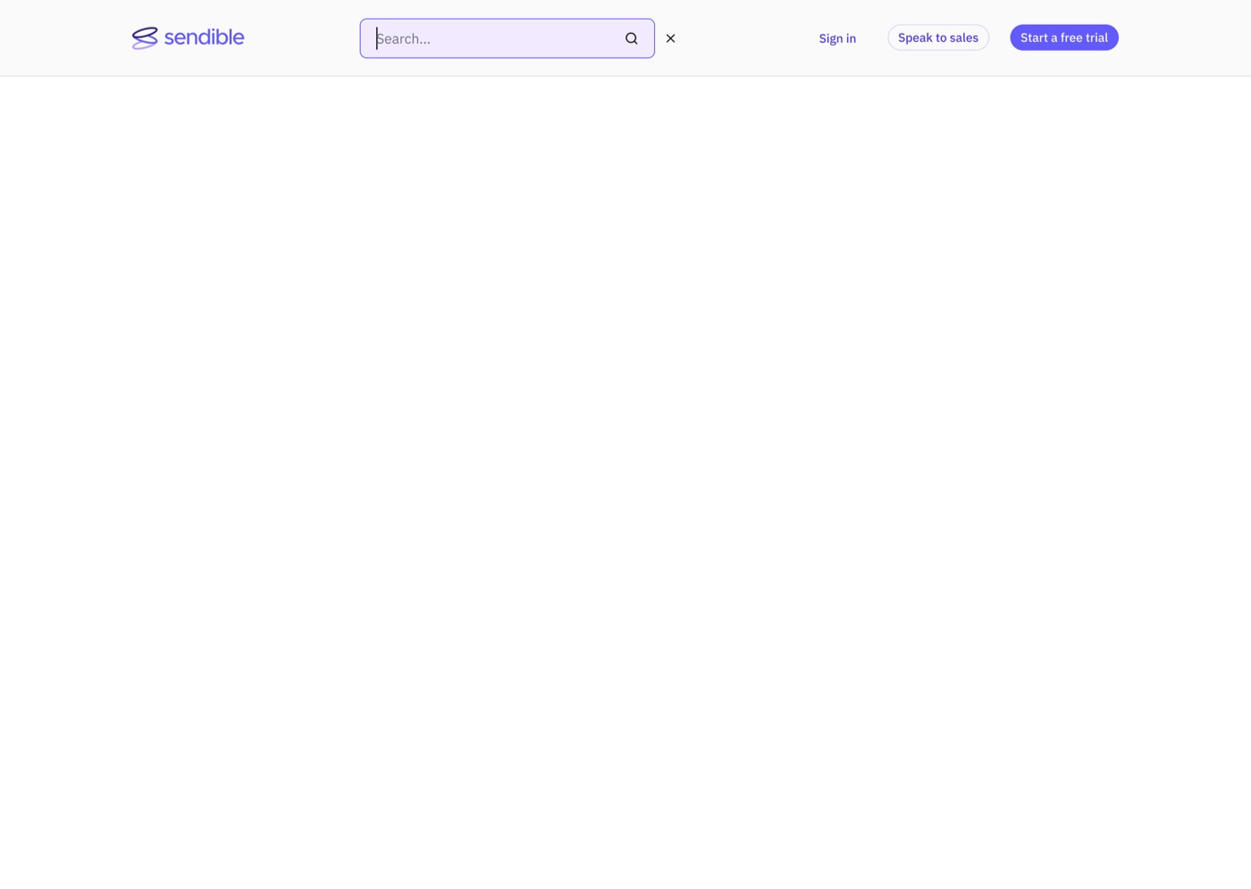 A search results design with category filters above the results and tags on each result.