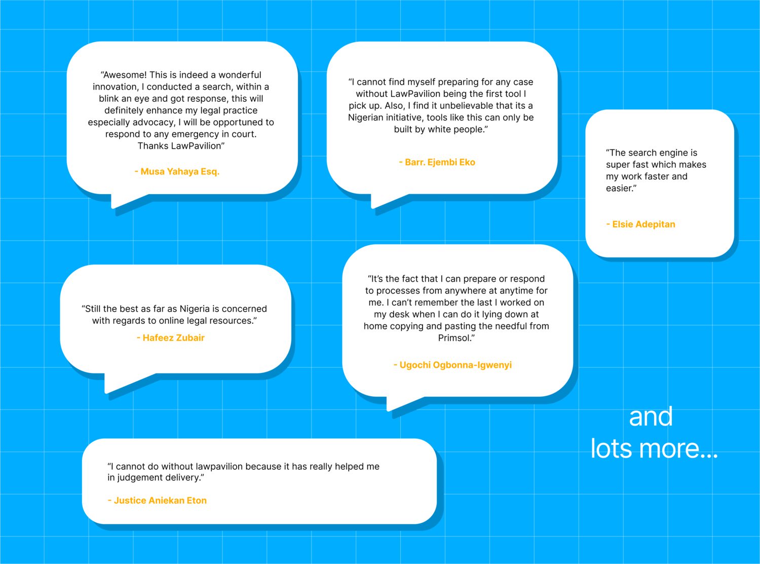 User testimonials collected after launch, naming the multiple reader tabs as what kept people in a session longer.