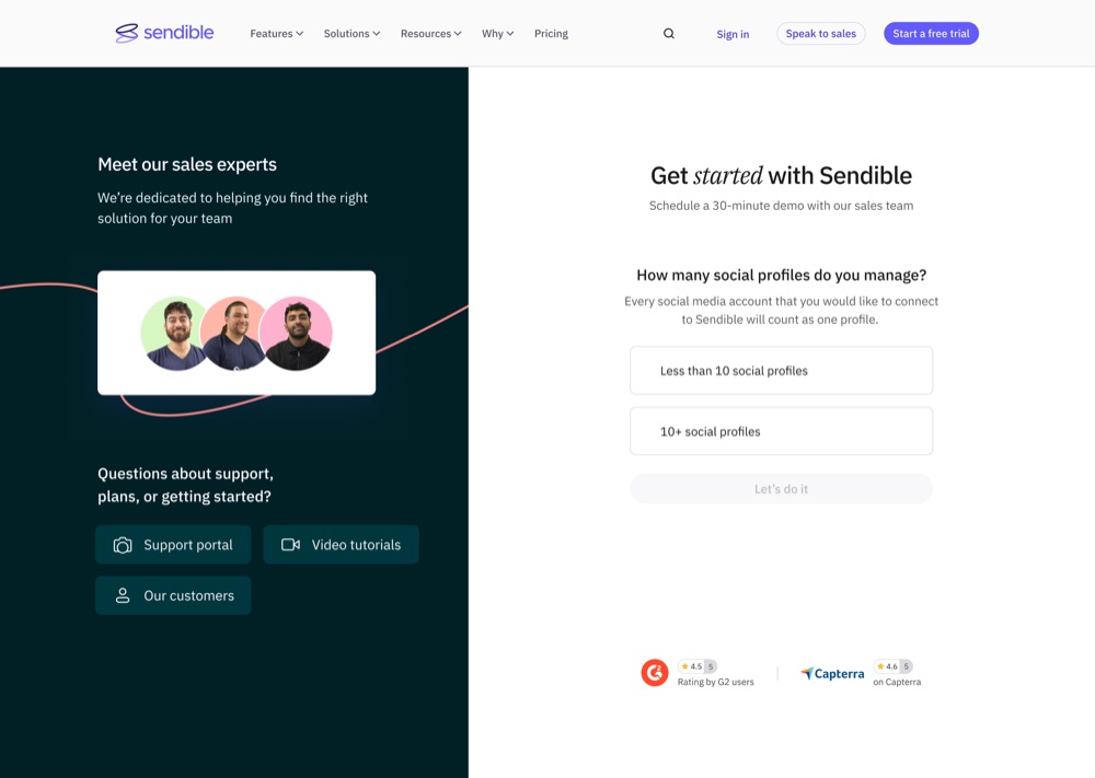 Demo page, a 2024 test variant